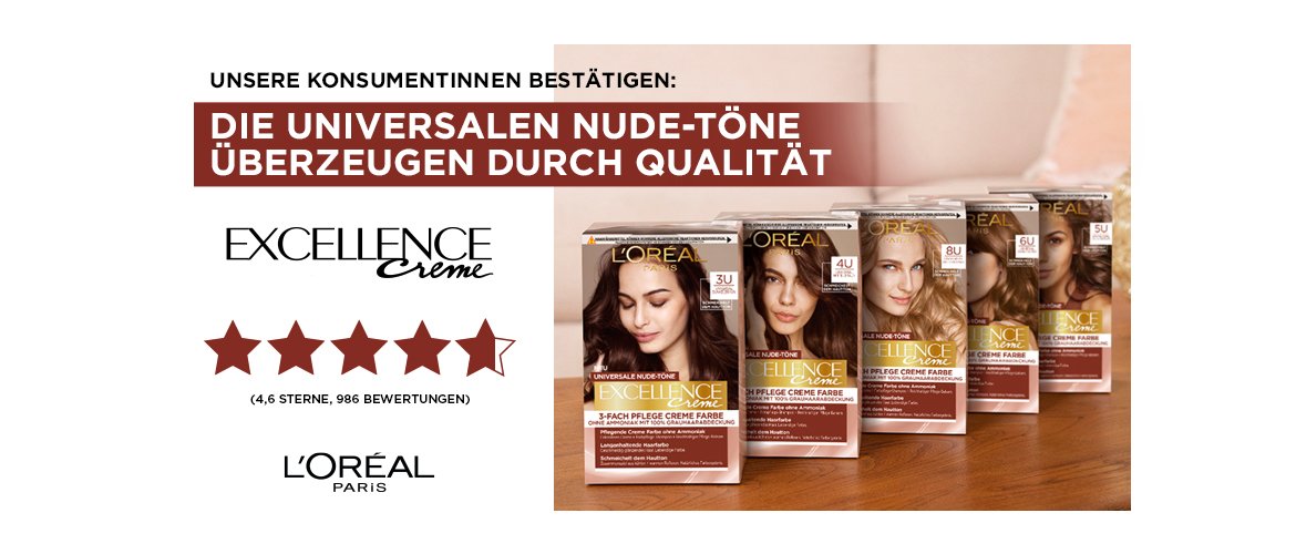 Excellence Universal Nude Produktreihe